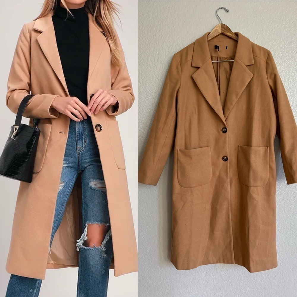 Style Squad Tan Long Coat